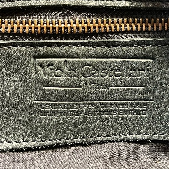 Viola Castellani Milano Woven Tote Shoulder Bag - Picture 10 of 13